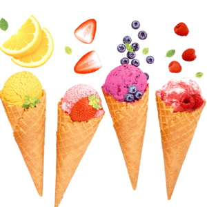 Duni Servietten Icecream, 33 x 33 cm, 20 St Duni Servietten Icecream, 33 x 33 cm, 20 St