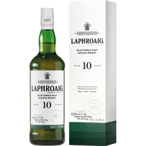 Laphroaig Single Malt Whisky 10 Years 40%, 70 cl