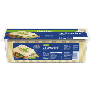 Gerber Greyerzer, Scheiben, laktosefrei, 1,8 kg