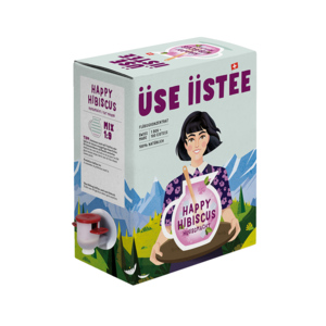 Üse Iistee Happy Hibiscus Bag in Box 3 l Üse Iistee Happy Hibiscus Bag in Box 3 l