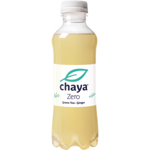 Chaya Bio Zero 12 x 50 cl, Grüntee-Ingwer Chaya Bio Zero 12 x 50 cl, Grüntee-Ingwer