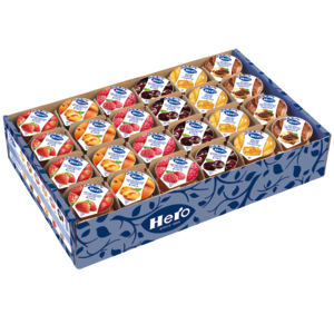 Hero Sélection Petit-Déjeuner Konfitüren Sortiment, Portionen, 5 x 12 x 25 g Hero Sélection Petit-Déjeuner Konfitüren Sortiment, Portionen, 5 x 12 x 25 g