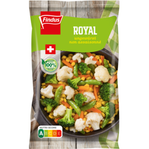 Findus Gemüsemix Royal, TK, 600 g Findus Gemüsemix Royal, TK, 600 g