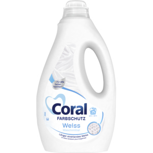 Coral Lessive pour linge délicat Optimal White, 25 lessives Coral Lessive pour linge délicat Optimal White, 25 lessives