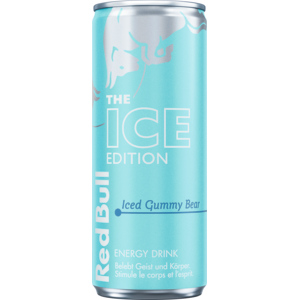 Red Bull Ice Edition 250ml Iced Gummy Bear, 250 ml Red Bull Ice Edition 250ml Iced Gummy Bear, 250 ml