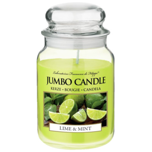Jumbo Kerze Lime & Mint