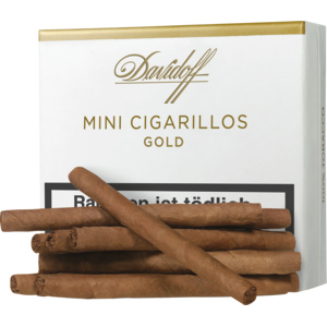 Davidoff Mini Cigarillos Gold CH, Pack zu 5 Etui x 20 Stück