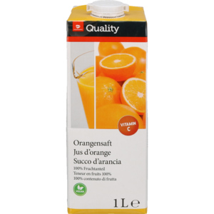 Quality Orangensaft 1 l Tetra Quality Orangensaft 1 l Tetra