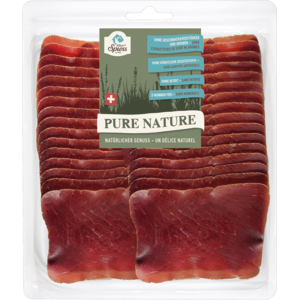 Albert Spiess Pure Nature Bündnerfleisch geschnitten, ca. 250 g Albert Spiess Pure Nature Bündnerfleisch geschnitten, ca. 250 g