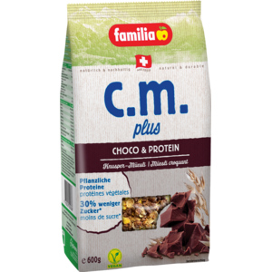 Familia c.m. plus Choco Protein, 600 g Familia c.m. plus Choco Protein, 600 g