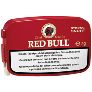 Red Bull Ultra Strong Snuff, Pack zu 10 x 7 g Red Bull Ultra Strong Snuff, Pack zu 10 x 7 g