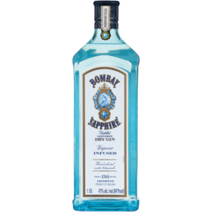Bombay Sapphire Gin 40% Vol., Karton zu 6 Flaschen x 175 cl Bombay Sapphire Gin 40% Vol., Karton zu 6 Flaschen x 175 cl