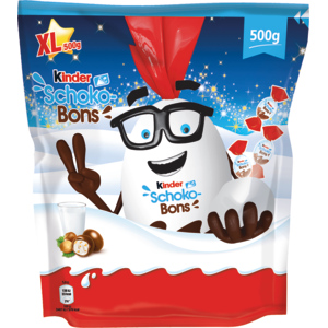 Display Kinder Schoko Bons Winter, 500 g, 80 Stück