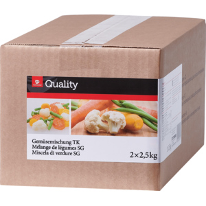 Quality Gemüsemischung, Import, TK, 2 x 2,5 kg Quality Gemüsemischung, Import, TK, 2 x 2,5 kg