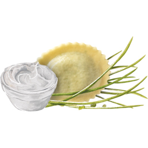 Hilcona Pasta Fina Tortelli mit Frischkäse, tiefgekühlt, 2 kg