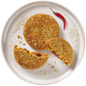 Hilcona It’s Vegic Quinoa Chili Burger, tiefgekühlt, 3 x 1,75 kg