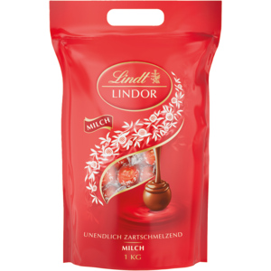 Lindt Lindor Bag Milch, 1 kg