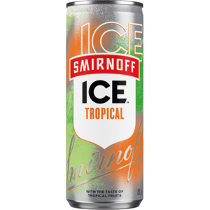 Smirnoff Ice Tropical Ds (1x4) 4% 25cl