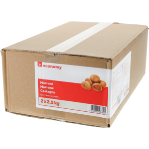 Economy ganze Marroni, TK, 2 x 2,5 kg Economy ganze Marroni, TK, 2 x 2,5 kg