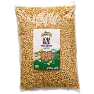 Leib und Gut Bio Soja Gehacktes, nature, 6 x 1 kg Leib und Gut Bio Soja Gehacktes, nature, 6 x 1 kg