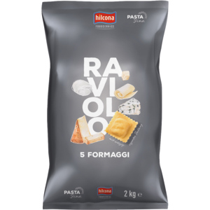 Hilcona Pasta Fina Raviolo 5 Formaggi, tiefgekühlt, 2 kg