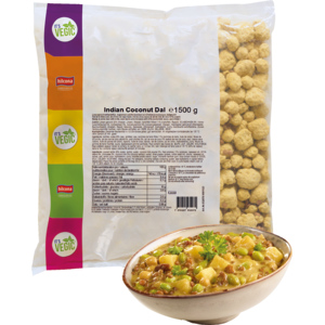 Hilcona It’s Vegic Indian Coconut Dal, tiefgekühlt, 5 x 1,5 kg Hilcona It’s Vegic Indian Coconut Dal, tiefgekühlt, 5 x 1,5 kg