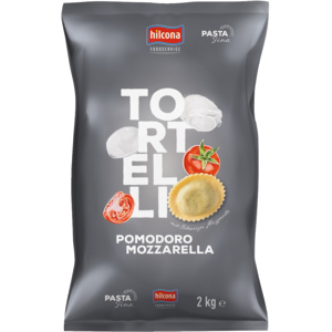 Hilcona Pasta Fina Tortelli Tomate & Mozzarella, tiefgekühlt, 2 kg Hilcona Pasta Fina Tortelli Tomate & Mozzarella, tiefgekühlt, 2 kg