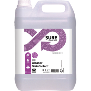 SURE Cleaner Disinfectant, 2 x 5 l SURE Cleaner Disinfectant, 2 x 5 l