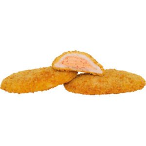 Poulet-Schnitzel Pep d'amour, mit Peperoni-Frischkäse Füllung, 130 g, tiefgekühlt, 1 kg Poulet-Schnitzel Pep d'amour, mit Peperoni-Frischkäse Füllung, 130 g, tiefgekühlt, 1 kg