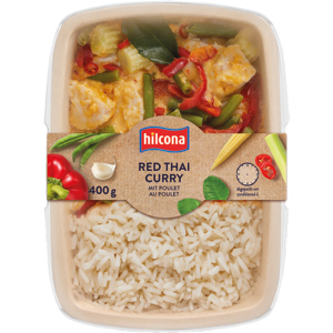 Hilcona Red Thai Curry mit Poulet, 400 g