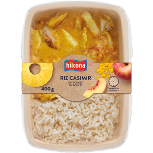 Hilcona Riz Casimir mit Poulet, 400 g Hilcona Riz Casimir mit Poulet, 400 g