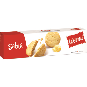 Wernli Sablé, 4 x 3 x 82.5 g Wernli Sablé, 4 x 3 x 82.5 g