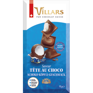Villars Tafel Milch Schoko-Köpfli, 95 g Villars Tafel Milch Schoko-Köpfli, 95 g