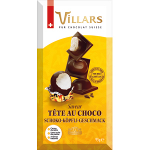 Villars Tafel Dunkel Schoko-Köpfli, 95 g Villars Tafel Dunkel Schoko-Köpfli, 95 g