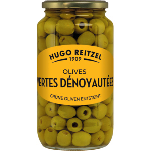 Hugo Reitzel Oliven grün entsteint, 6 x 900 g Hugo Reitzel Oliven grün entsteint, 6 x 900 g