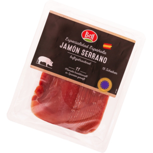 Bell Jambon cru Serrano en tranches, Espagne, 300 g