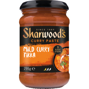 Sharwood's Curry Paste mild Tikka, 295 g