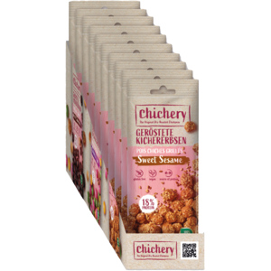 Chichery Kichererbsen Sweet Sesame, 14 x 35 g Chichery Kichererbsen Sweet Sesame, 14 x 35 g