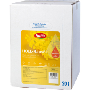 Sabo HOLL Rapsöl raffiniert, 20 l Sabo HOLL Rapsöl raffiniert, 20 l