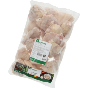 Natura Bio Poulet Oberschenkel, tiefgekühlt, ca. 70-160 g, 2 kg Natura Bio Poulet Oberschenkel, tiefgekühlt, ca. 70-160 g, 2 kg