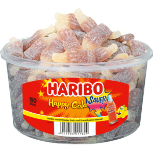 Haribo Happy Cola Sauer, 150 St.