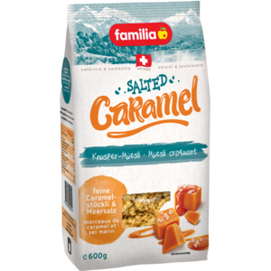 Familia Salted Caramel Crunch, 600 g