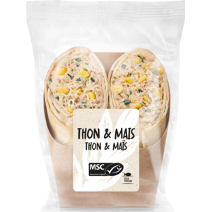 Wrap mit Thon und Mais, 220 g Wrap mit Thon und Mais, 220 g