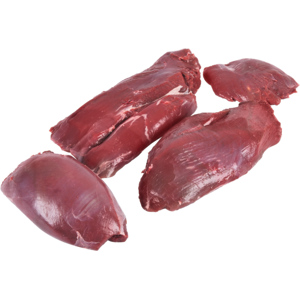 Reh Schnitzelfleisch, 4er Schnitt, enthäutet, tiefgekühlt, Europa, 6 x ca. 1 kg