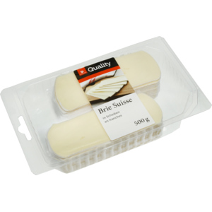 Quality Brie Suisse, Scheiben, 500 g Quality Brie Suisse, Scheiben, 500 g