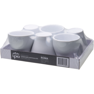 Roma Kaffee Obertasse, 18 cl, Pack zu 6 Stück