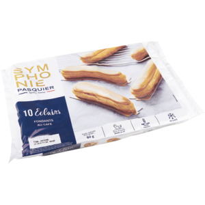Pasquier Eclair Kaffee, tiefgekühlt, 10 x 80 g