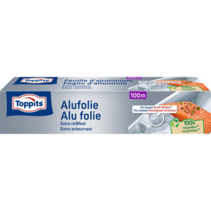 Toppits Alufolie, 29 cm x 100 m