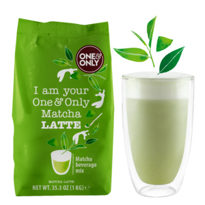 One & Only Matcha Latte Powder, 6 x 1 kg