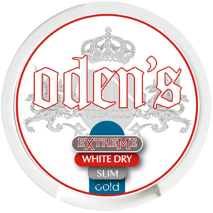 Oden's Cold Extreme White Dry Slim, Pack zu 5 Dosen x 10 g
